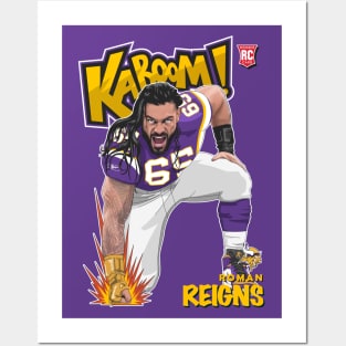 Kaboom! Roman Reigns Vikings Posters and Art